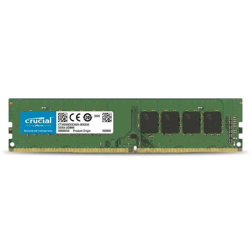 رم کامپیوتر کروشیال مدل CT16 ظرفیت 16 گیگابایت DDR4 با فرکانس 3200 مگاهرتز، تایمینگ CL22 و ماژول U-DIMM